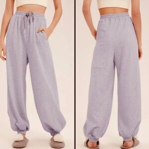 Nap Cozy Lilac  Baloon Sweatpants